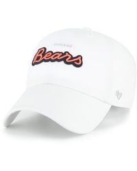 '47 - Chicago Bears Trendy Script Clean Up Adjustable Hat - Lyst