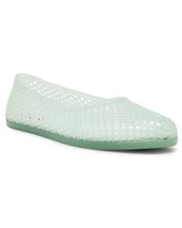 Steve Madden - Gyzmo Perforated Jelly Flat - Lyst