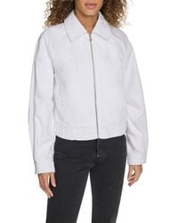Levi's - Western Denim Bomber Jacket - Lyst