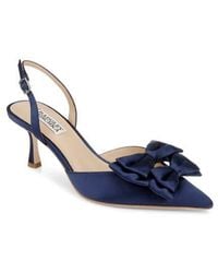 Badgley Mischka - Giovanna Slingback Pointed Toe Pump - Lyst