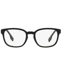 Burberry - Edison 53Mm Square Optical Glasses - Lyst