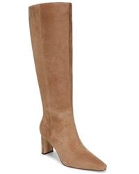Sam Edelman - Sylvia Wide Calf Pointed Toe High Heel Boots - Lyst