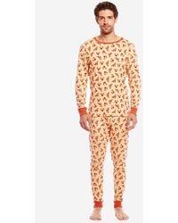 Leveret - Cotton Printed Matching Family Pajamas - Lyst