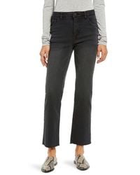 Wit & Wisdom - Bennett Skyrise Raw Hem High Waist Stretch Bootcut Jeans - Lyst