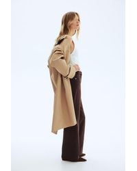 H&M - Bootcut Twill Trousers - Lyst
