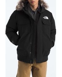 The North Face - Mcmurdo Water Repellent 600 Fill Power Down Jacket With Removable Faux Fur Trim - Lyst