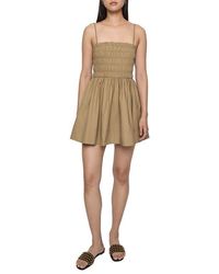 Rebecca Minkoff - Fay Smocked Mini Sundress - Lyst