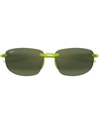 Maui Jim - Ho'Okipa 64Mm Oversize Polarizedplus2 Rectangular Sunglasses - Lyst
