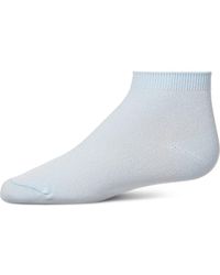 Memoi - Basic Silky-Soft Gauge Ankle Sock - Lyst