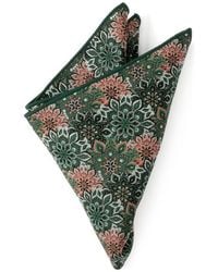 Cufflinks Inc. - Floral Silk Pocket Square - Lyst