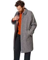 aubi - Dawes Wool Blend Overcoat - Lyst