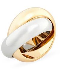 Shashi - Ross Two-Tone Ring - Lyst