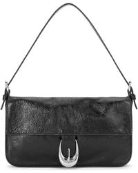 STAUD - Structured Leather Shoulder Bag - Lyst