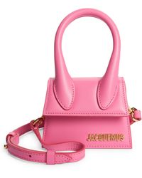 Jacquemus - Le Chiquito Leather Mini Top Handle Bag - Lyst