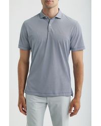 Johnnie-o - Solid Mesh Performance Jersey Polo - Lyst