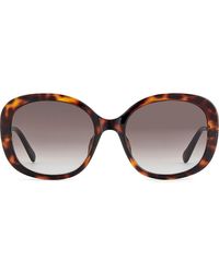 Fossil - 56M Gradient Oval Sunglasses - Lyst