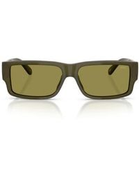 DIESEL - Geck-D 57Mm Rectangular Sunglasses - Lyst