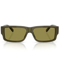 DIESEL - Geck-D 57Mm Rectangular Sunglasses - Lyst