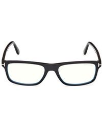 Tom Ford - 53Mm Rectangular Light Blocking Glasses - Lyst