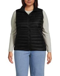 Lands' End - Wanderweight Packable Ultralight Down Vest - Lyst