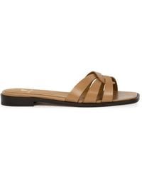 Bobbies - Thaïs Flat Sandals - Lyst