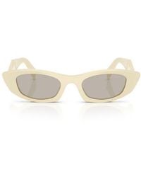 Prada - 50Mm Oval Sunglasses - Lyst