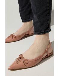 Yosi Samra - Vanessa Slingback Pointed Toe Flat - Lyst