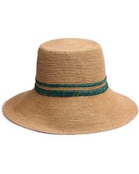 Rag & Bone - Jade Packable Raffia Bucket Hat - Lyst