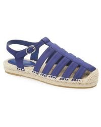 Jeffrey Campbell - Tan Lines Espadrille Fisherman Sandal - Lyst