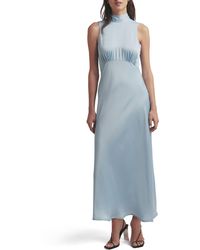 FAVORITE DAUGHTER - The Whisk Me Away Satin Dress - Lyst