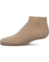 Memoi - Basic Silky-Soft Gauge Ankle Sock - Lyst