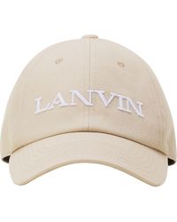 Lanvin - Cotton Cap - Lyst