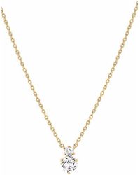 Bearfruit Jewelry - 14K Plated Deux Birthstone Necklace Personal Holiday Gift Idea - Lyst