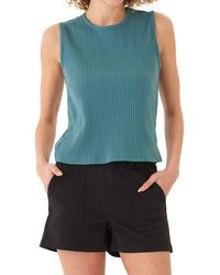 Threads For Thought - Emilia Stretch Organic Cotton Rib Tank - Lyst