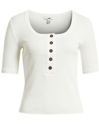 Mavi - Henley Tee - Lyst