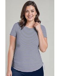 Calypsa - Short Sleeve Adele Swim Top - Lyst