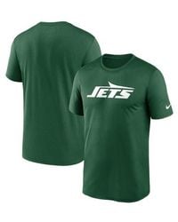 Nike - New York Jets Primetime Legend Wordmark Performance T-Shirt - Lyst