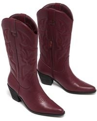 Therapy Australia - Clayton Pointed Toe Western Boot - Lyst