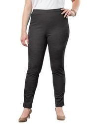 Jessica London - Stretch Denim Straight-Leg Jegging - Lyst