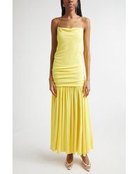 Jacquemus - The Abiha Gathered Drop Waist Dress - Lyst