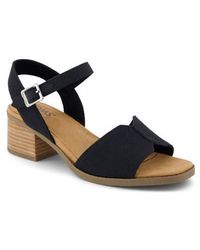 TOMS - Eloise Heeled Open Toe Sandal - Lyst