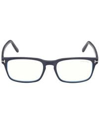Tom Ford - 54Mm Rectangular Light Blocking Glasses - Lyst
