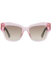 Kurt Geiger - 53Mm Cat Eye Sunglasses - Lyst