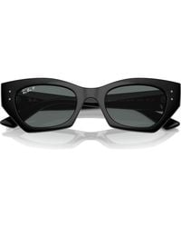 Ray-Ban - Zena 52Mm Polarized Irregular Sunglasses - Lyst