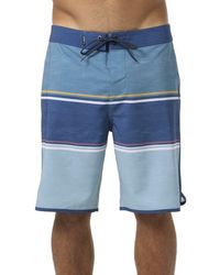 O'neill Sportswear - Lennox Scallop Swim Trunks - Lyst