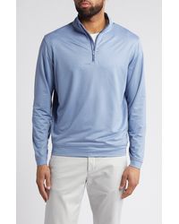 Peter Millar - Crown Crafted Perth Skull In One Performance Quarter Zip Pullover - Lyst