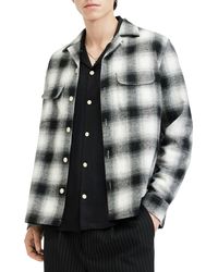 AllSaints - Fortunado Plaid Relaxed Fit Button-up Shirt - Lyst
