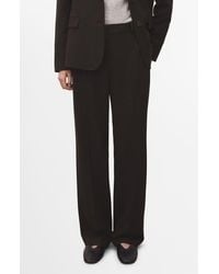 Mango - Straight Leg Pants - Lyst