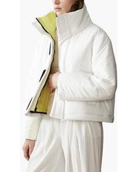 CAALO - Reversible Cropped Sustainable Down Coat - Lyst