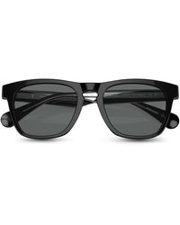 Oliver Peoples - R-3 54mm Polarized Round Sunglasses - Lyst